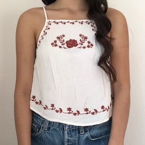 Forever 21 Open Back Tank Top